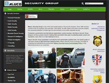 Tablet Screenshot of malucosecuritygroup.com